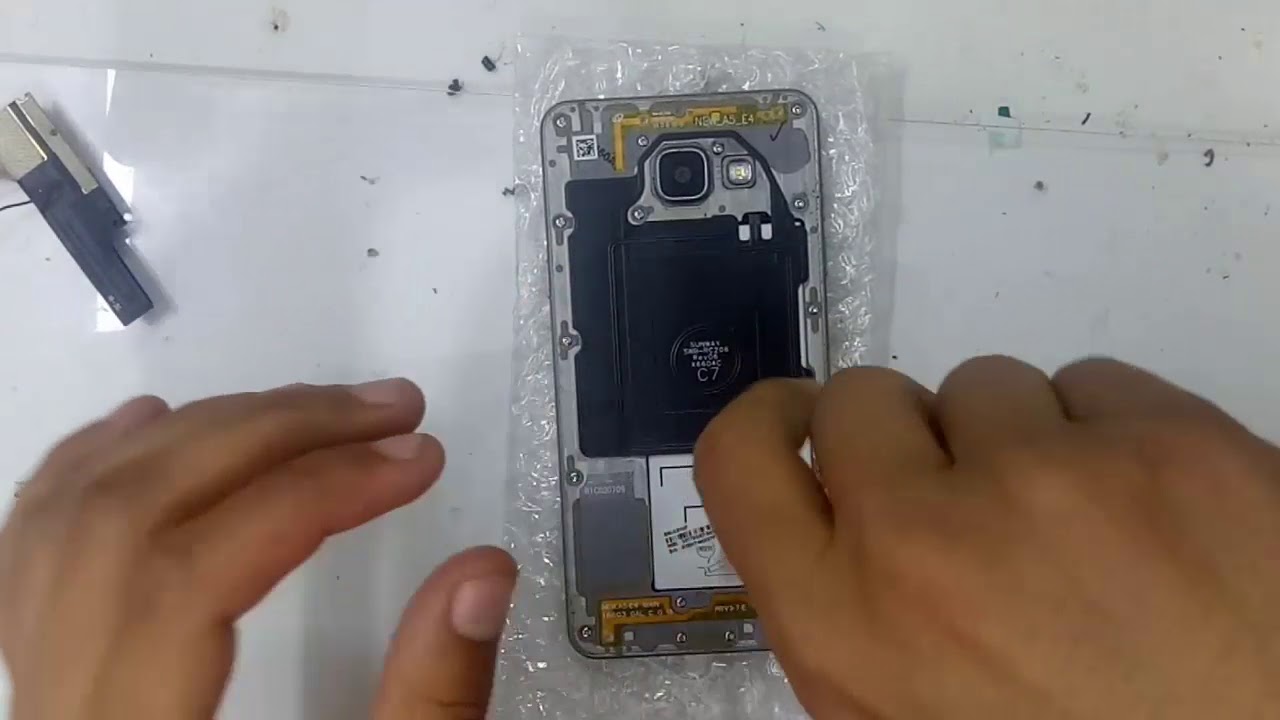 فتح هاتف galaxy a5 2016 teardown
