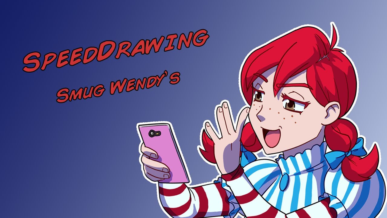 Smug Wendy's - Speed Drawing w/ Commentary