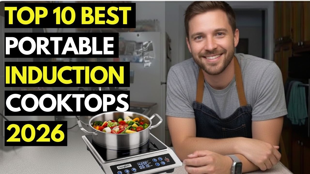 ✅Top 10 Best Portable Induction Cooktops 2026 | Top Rated Portable Induction Cooktops