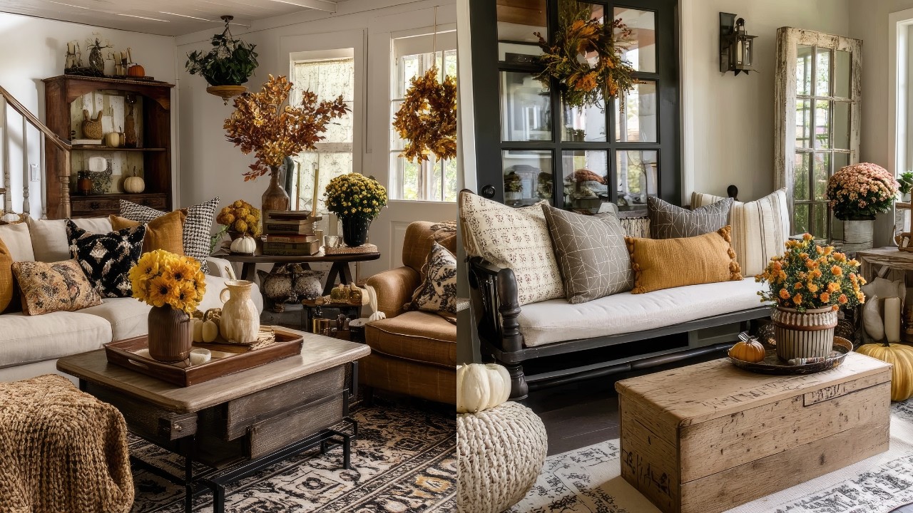 🍂 Early Fall Decorating 2025 | Vintage Farmhouse Touches for the Coziest Season Yet!