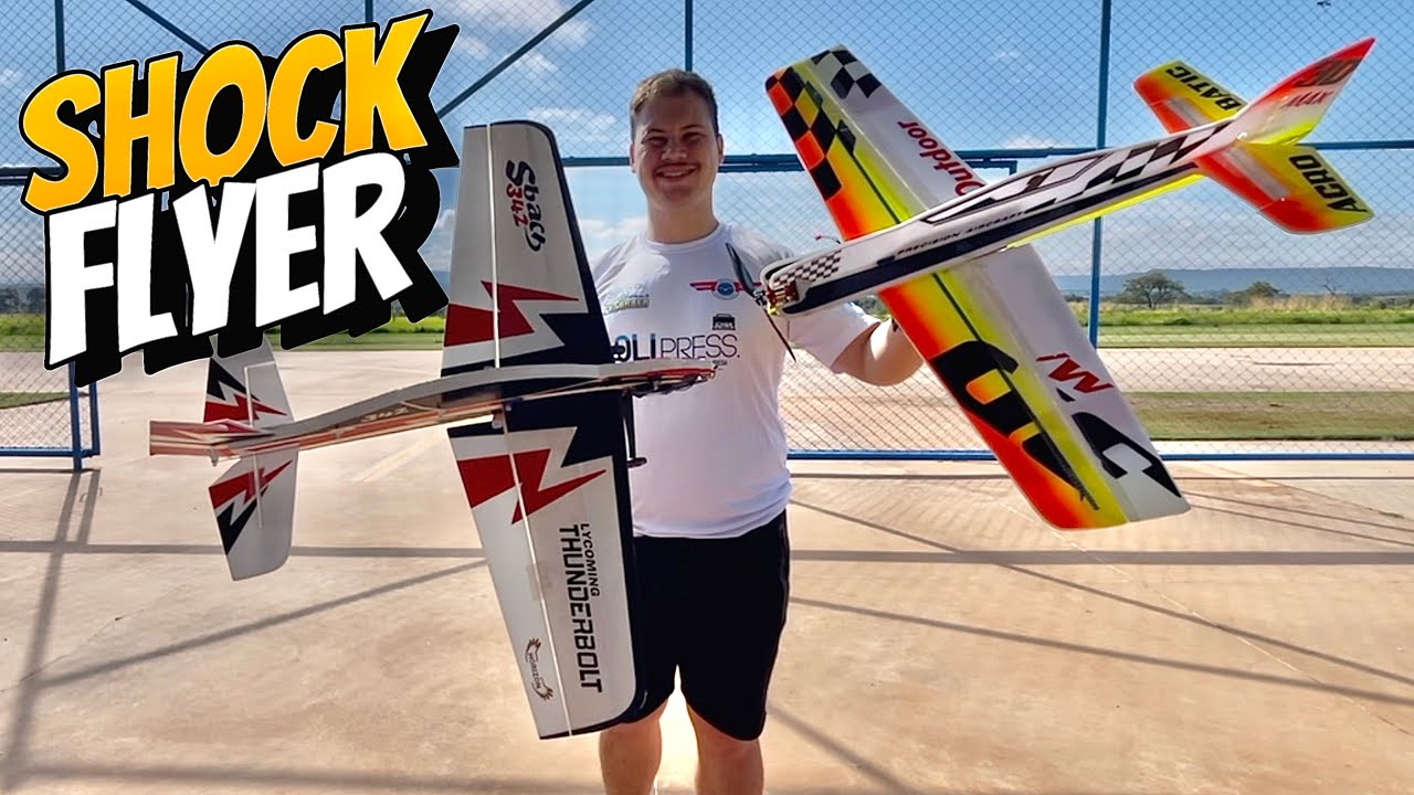 Voc&ecirc; precisa de um AEROMODELO SHOCK FLYER!