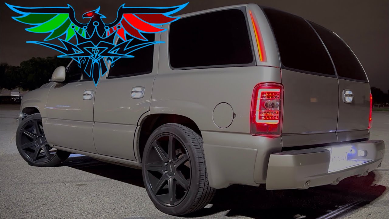 Eagle Eyes at Night!!🤩 Tahoe Led Taillight Upgrades