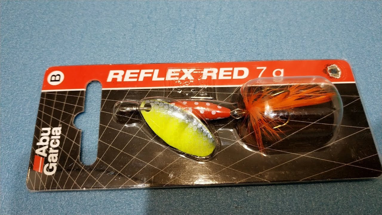 Видеообзор вертушки Abu Garcia Reflex Red по заказу Fmagazin
