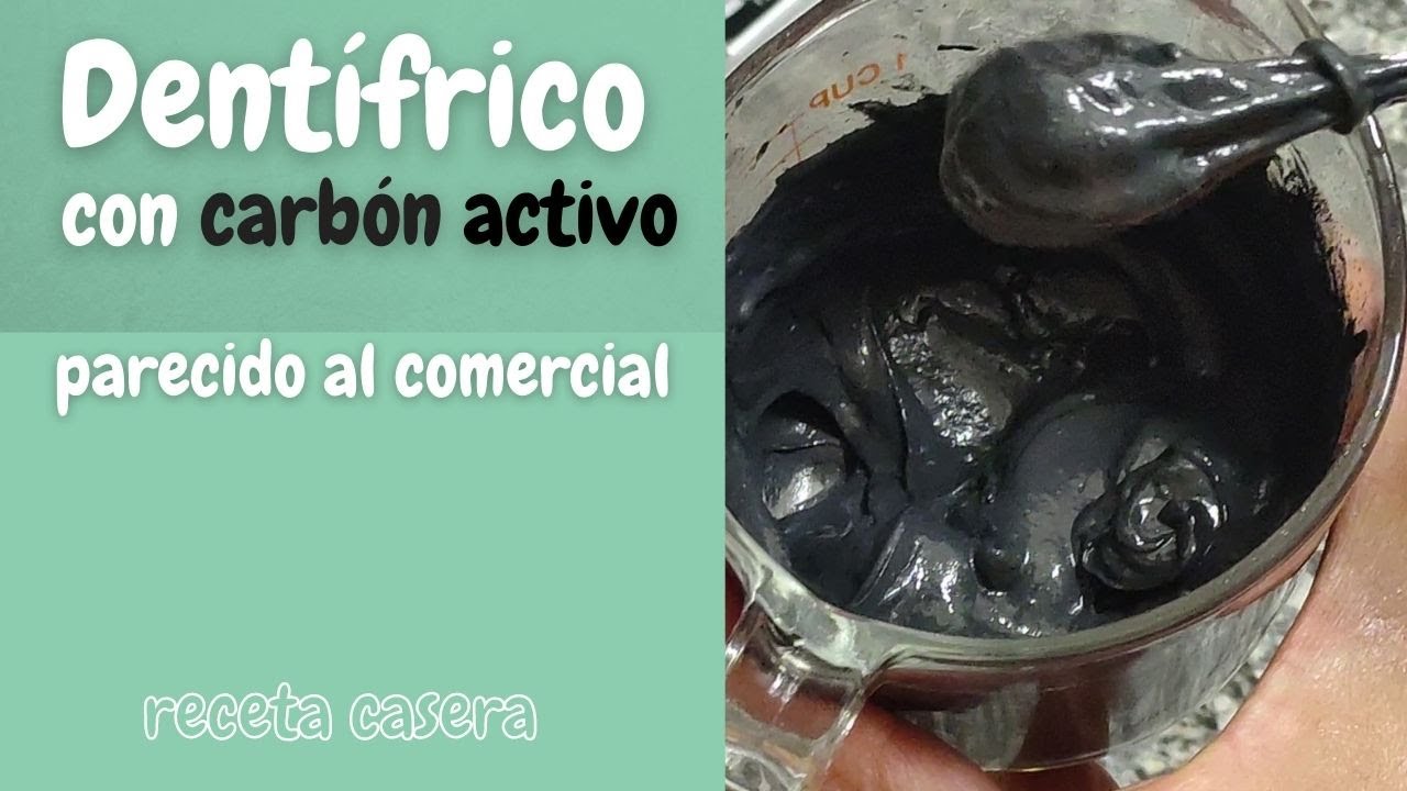 Cómo hacer PASTA DENTAL con CARBÓN ACTIVADO (Cosmética natural casera) Parecida a la COMERCIAL
