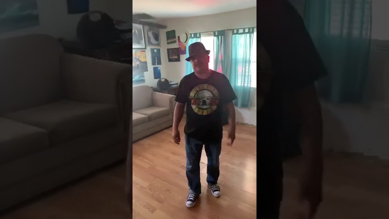 Soy David alias el pishka bailando música disco 80’s “do you wanna funk” Sylvester