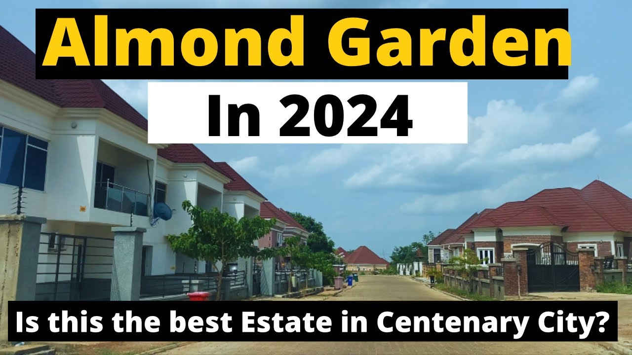 Almond Garden Tour in 2024 | Let’s tour this Beautiful Estate in Centenary City Enugu | Enugu Tour
