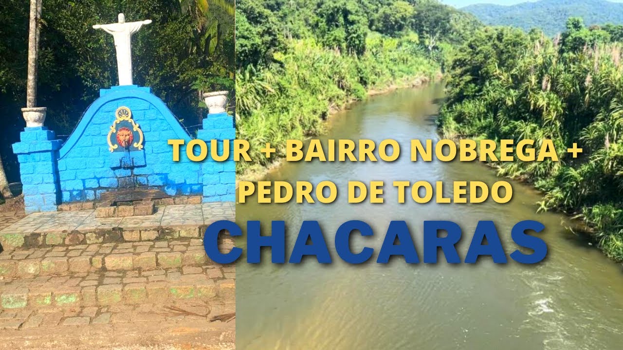 CHACARAS NO BAIRRO NOBREGA  PEDRO DE TOLEDO - SP, VENHA CONHECER!