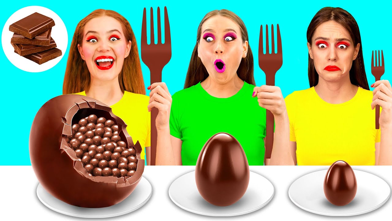 Desafío Placa Grande, Mediana y Pequeña | Guerra de Cocina Divertida 4Teen Challenge
