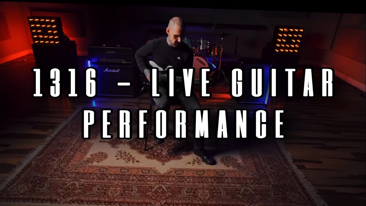 1316 - Thomas Polychuck feat. Virgil Donati & Derek Sherinian (Live guitar performance)