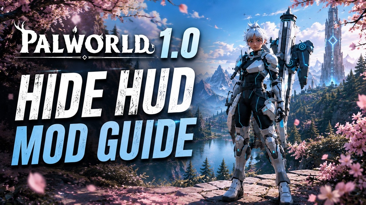 Palworld 1.0 &ndash; How to Hide HUD | Easy Mod Guide