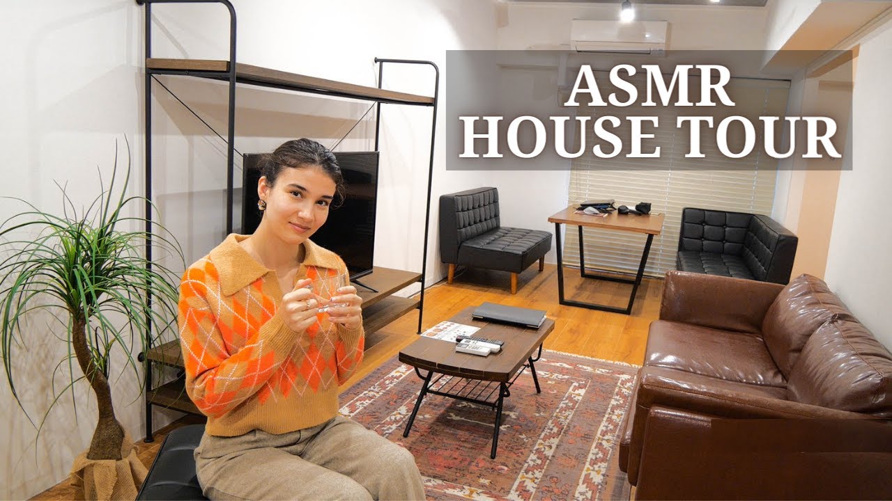 ASMR 🏡My Japanese House Tour, Airbnb in Japan (Soft Spoken)