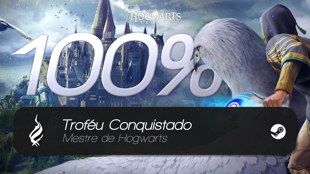 PLATINANDO HOGWARTS LEGACY: Conquistando 100% dos Troféus AO VIVO!