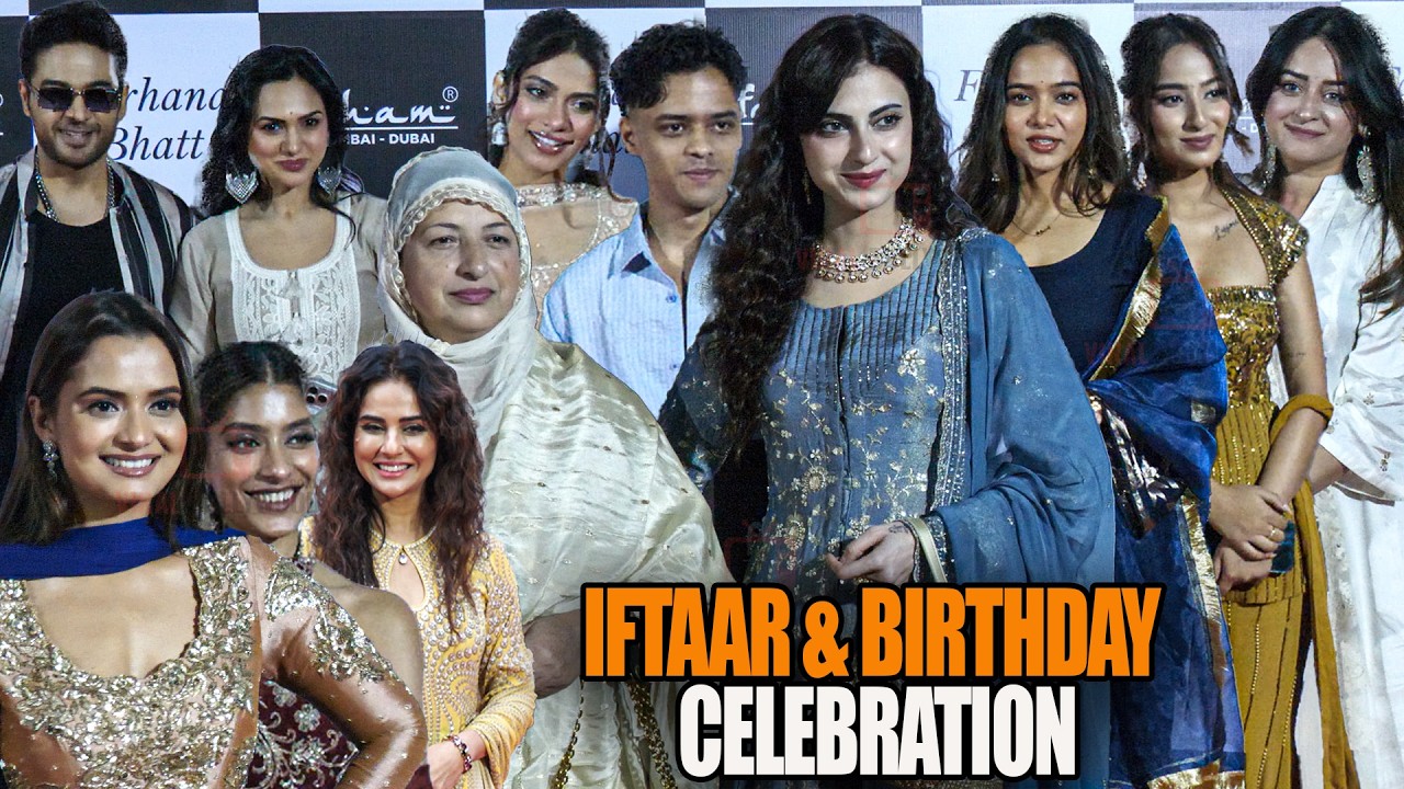 Iftaar & Birthday Celebration of Farrhana Bhat | Manisha Rani, Gaurav Khanna & Neelam Giri
