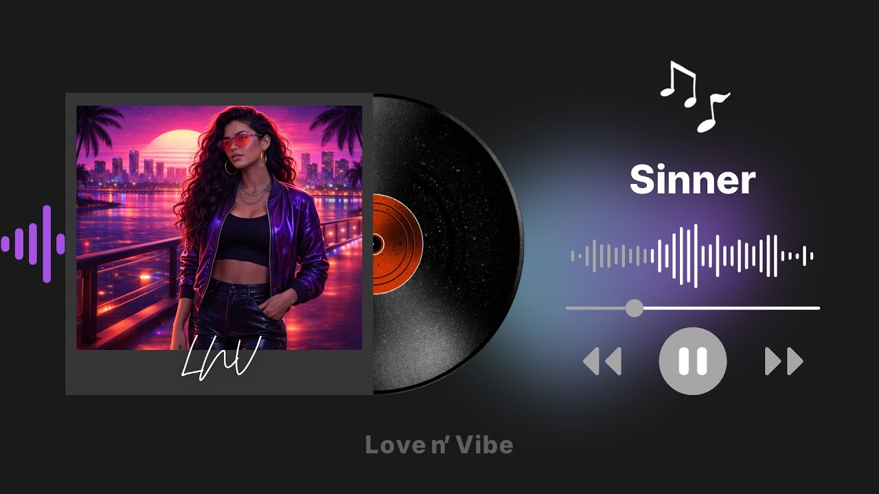 LNV - Sinners (Official Audio) | R&B, Synthwave, Cinematic