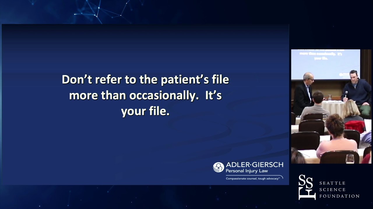 Medical-Legal Seminar: Part 1 - Testifying At Deposition - Richard H. Adler, JD