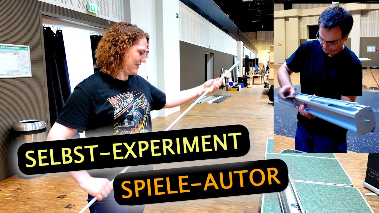 Eigener Stand auf Messen | Selbstexperiment Spieleautor | Reportage