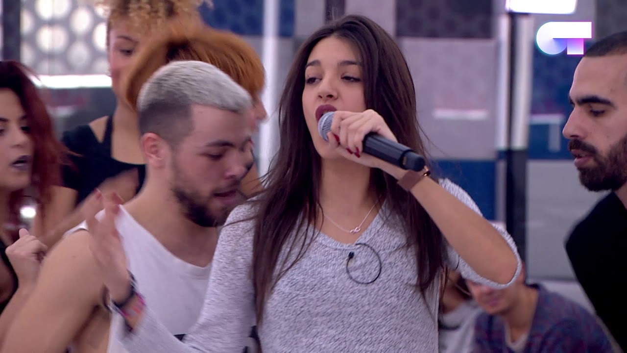 Ensayo de ANA GUERRA con los bailarines (7 ENE) | OT 2017