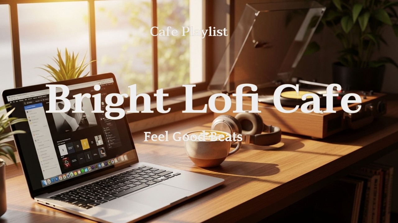 Cafe Playlist | Bright Lofi Cafe Beats | Feel Good Work & Study Music