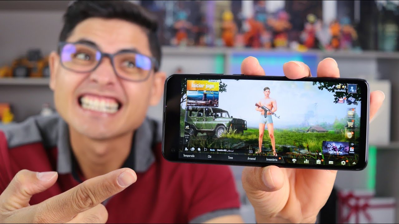 Motorola One Vision - SERÁ que TRAVA rodando PUBG, FREE FIRE ou CYBER HUNTER? VAMOS ARREBENTAR!