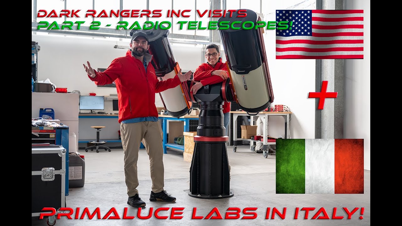 Primaluce Labs Part 2 - Radio Telescopes...Cloudy skies - No Problem!