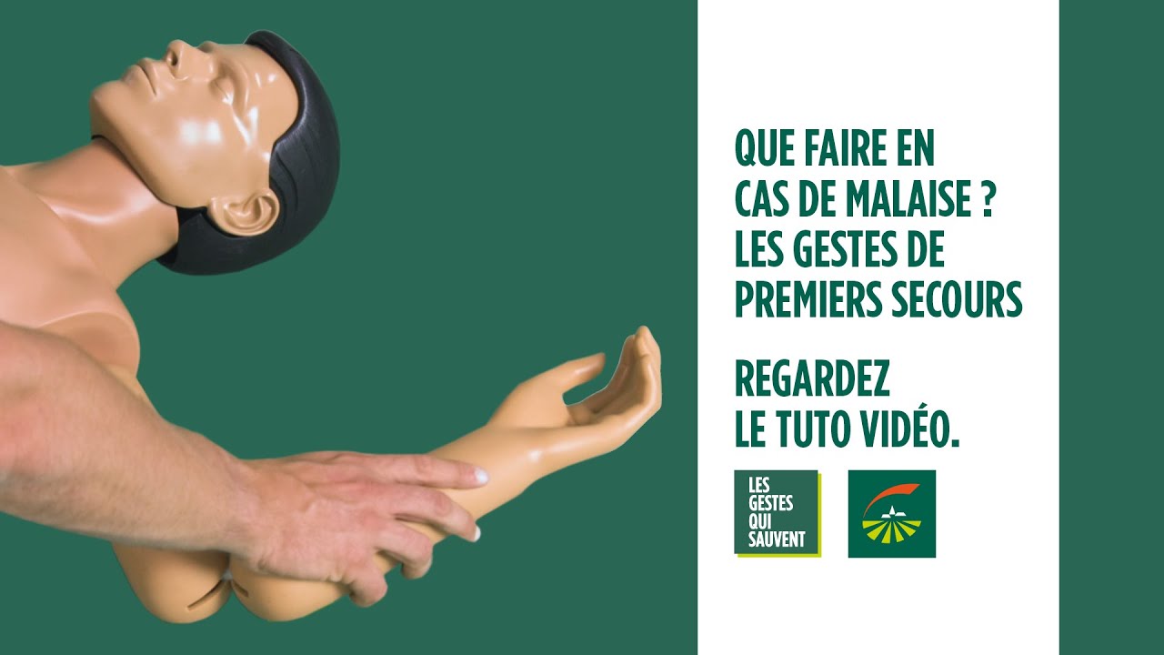 Que faire en cas de malaise ? Les gestes de premiers secours