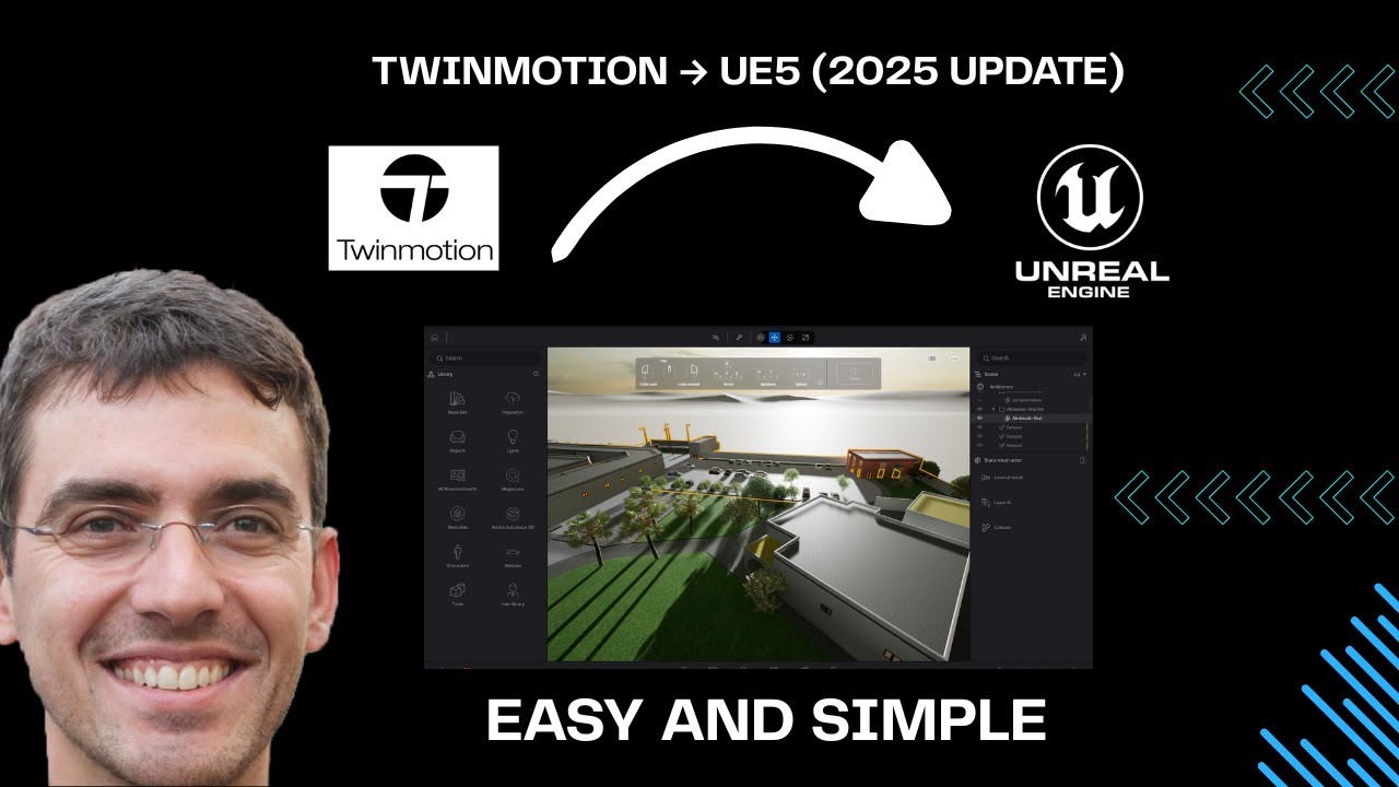 How to Import Twinmotion 2025 into Unreal Engine 5 Without Losing Materials !