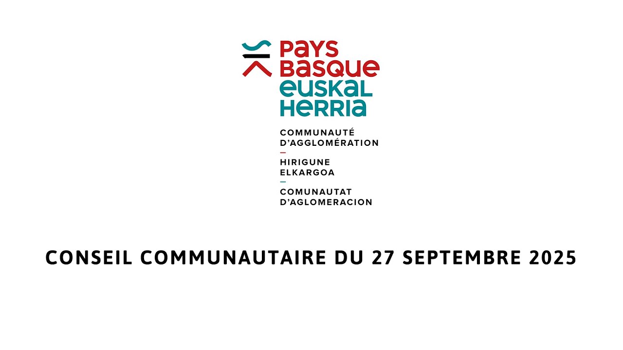 Conseil communautaire du samedi 27 septembre 2025