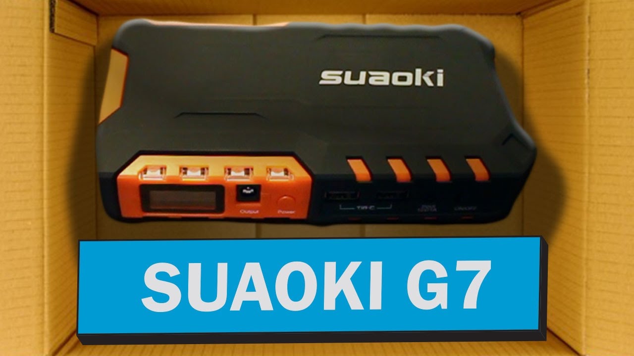 Suaoki G7 | Car Jump Starter | Avviatore di Emergenza