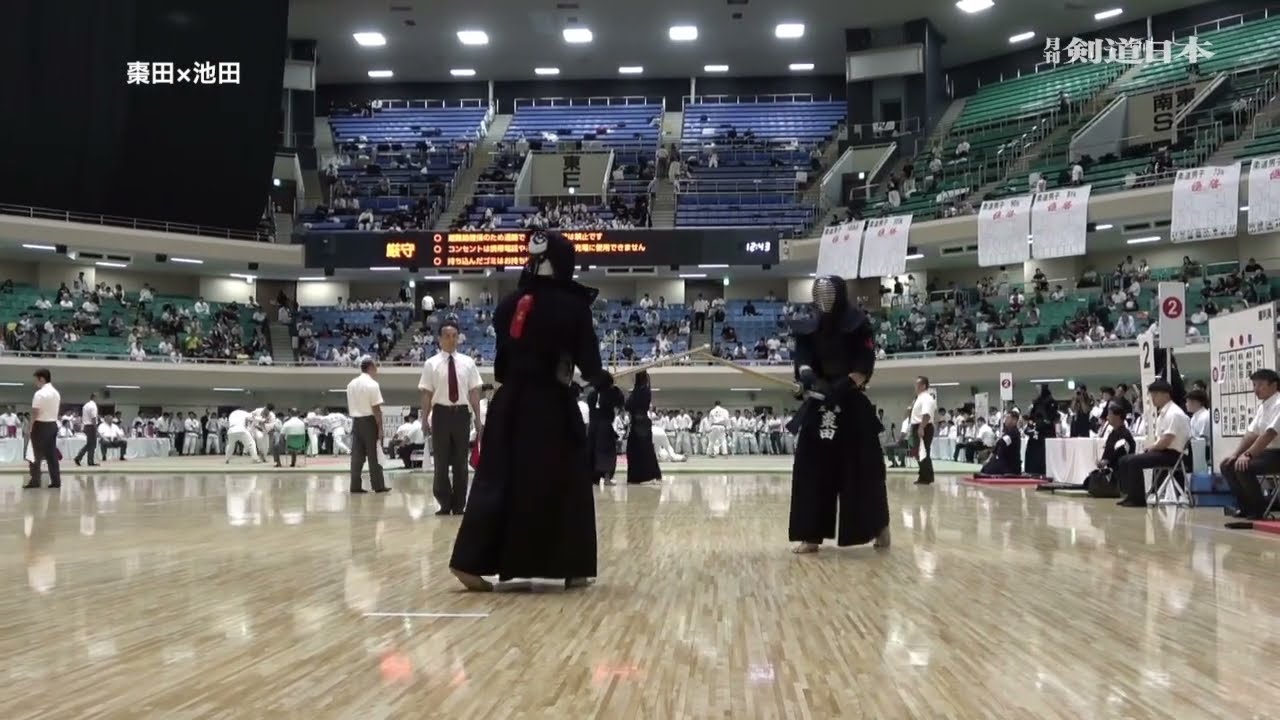 2024年 全国警察剣道選手権　３回戦 池田×棗田