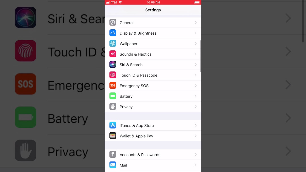 How to add an Email account on Iphone 8