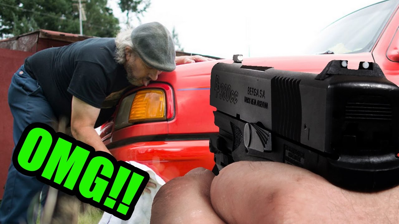 DUDE, I ALMOST SHOT YOU!!