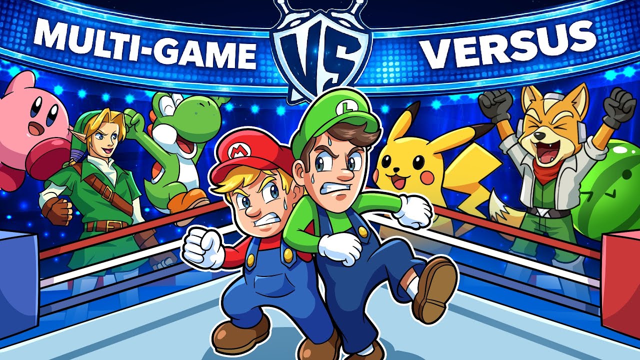 We Competed in 6 Different Video Games!
