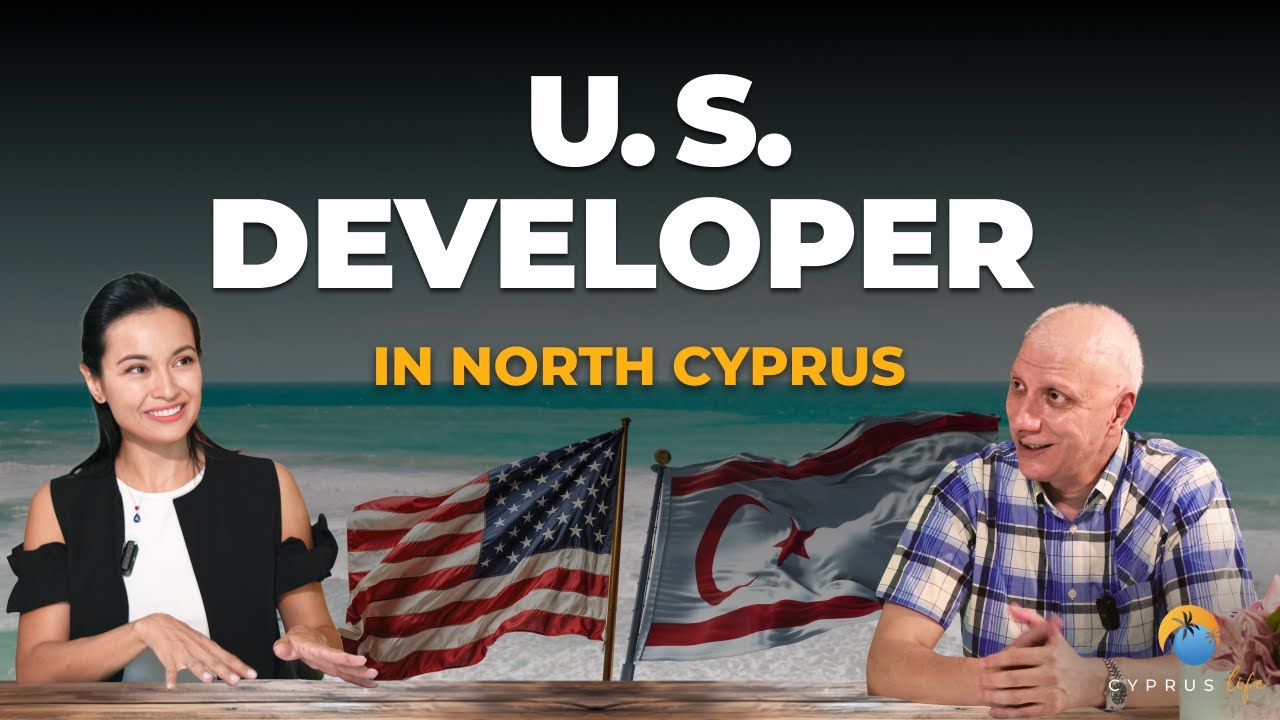 What is the US developer building in Northern Cyprus and what is the future of the island?