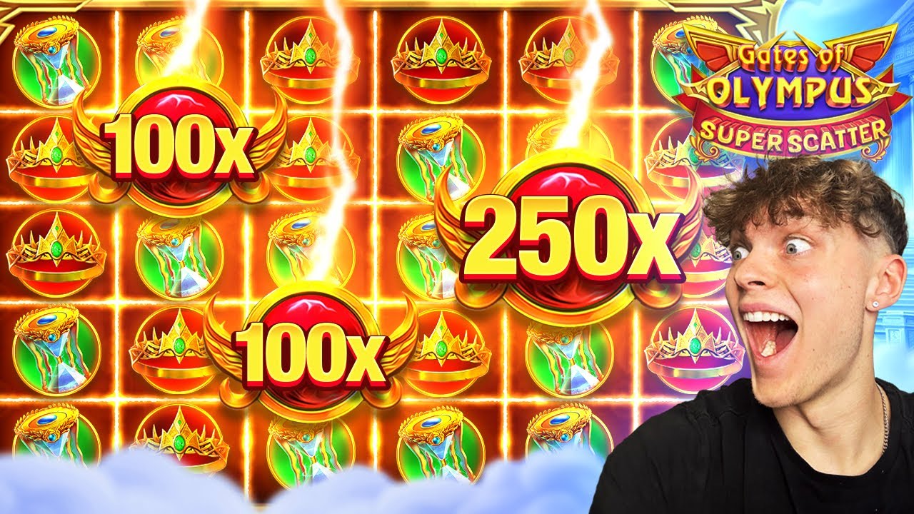 MY BIGGEST GATES OF OLYMPUS SUPER SCATTER BONUS BUY!