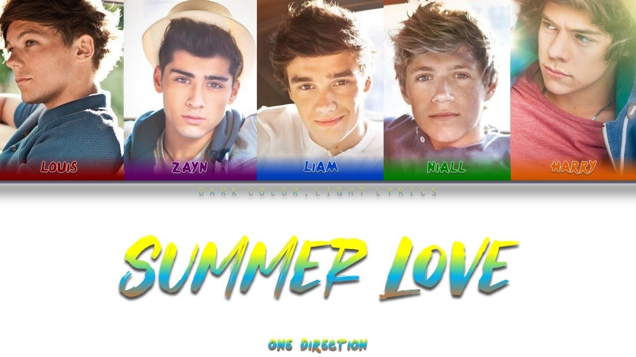 One Direction 'Summer Love' Lyrics [Color Coded ENG_ESP]