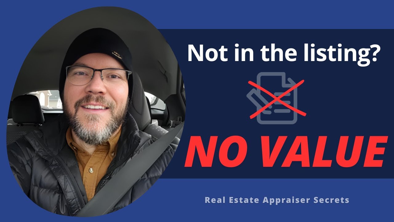 What You Put in the Listing Actually Creates Value (Here’s Why) | Real Estate Appraiser Secrets