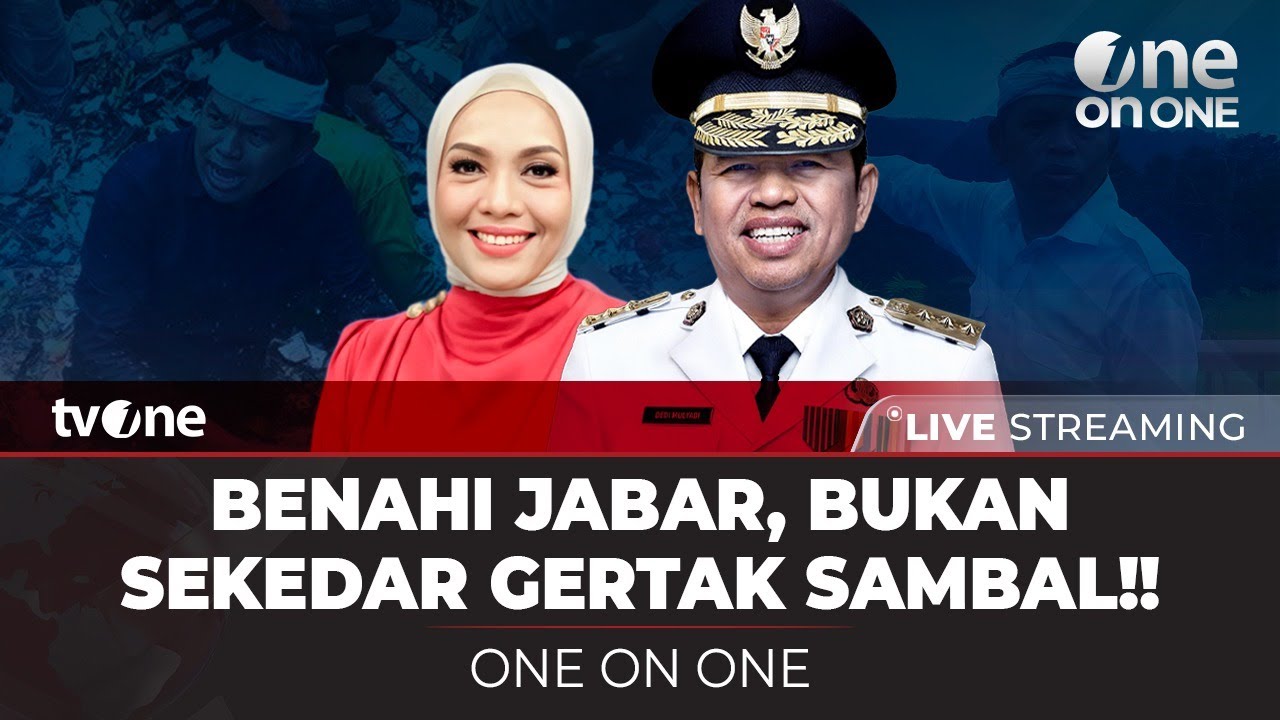 [LIVE] One On One Bersama Dedi Mulyadi, Gubernur Jawa Barat | tvOne