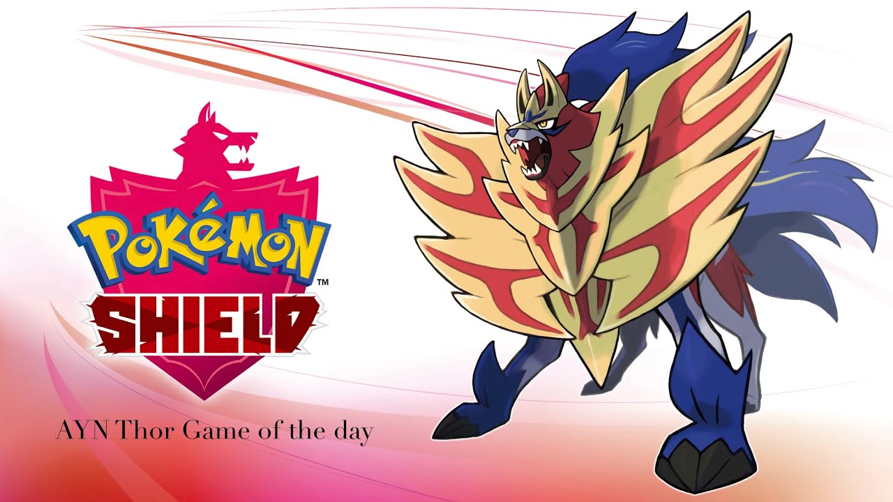 AYN Thor Game of the day: Pokemon Shield 