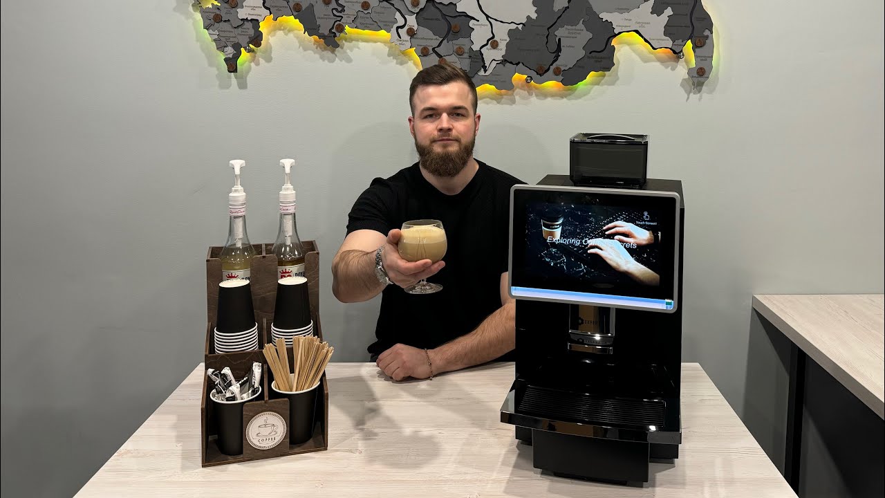 Варим эспрессо, американо, капучино и горячий шоколад на кофемашине Dr. Coffee Coffee Break big +