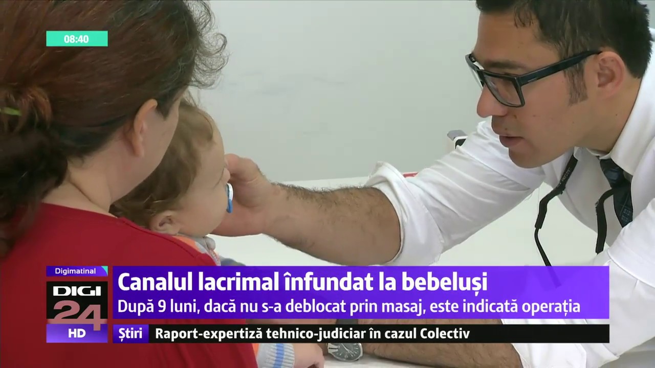 Interventie oculoplastica pentru canale lacrimale blocate