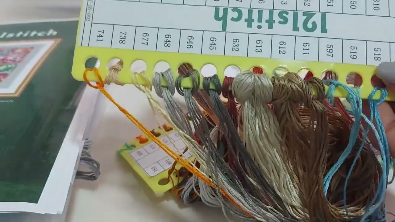 121cross stitch colaboracion#labores #unboxing #manualidades