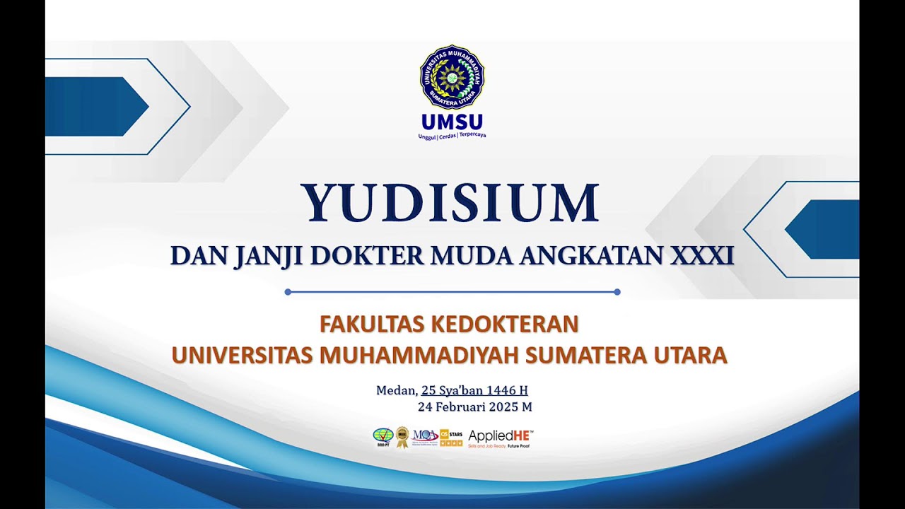 YUDISIUM FK UMSU XXXI