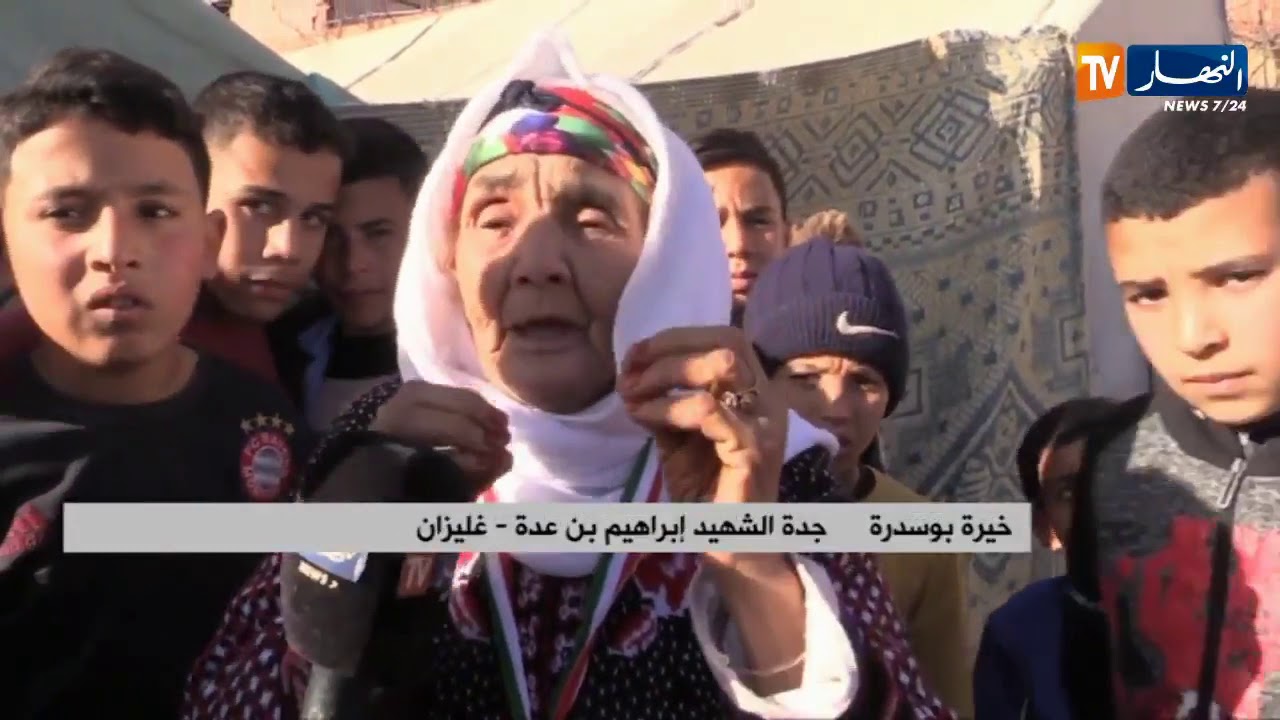 غليزان: تشييع جثمان الشهيد إبراهيم بن عدة إلى مثواه الاخير