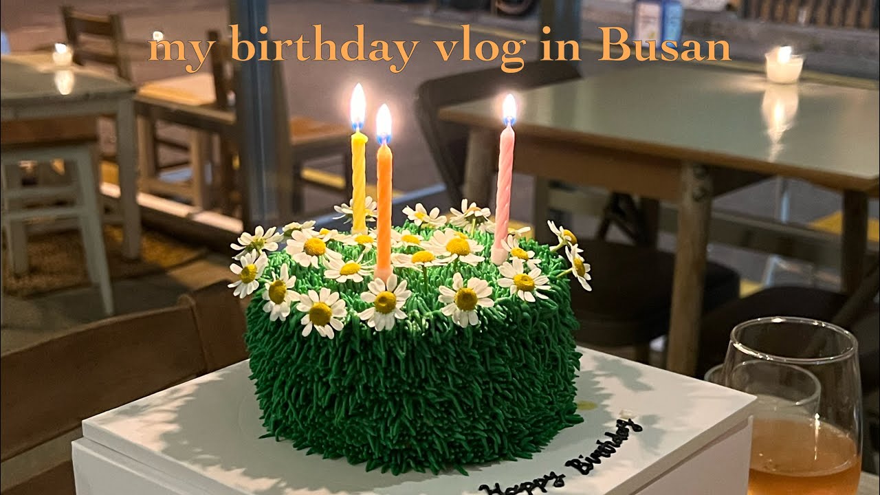 【韓国旅行】釜山で過ごす誕生日VLOG！part1