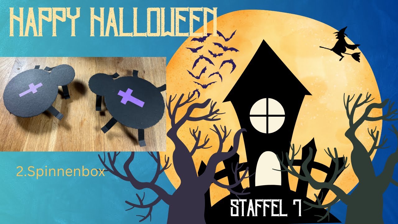 Staffel 7.2.  Spinnenbox mit Stampin´Up!