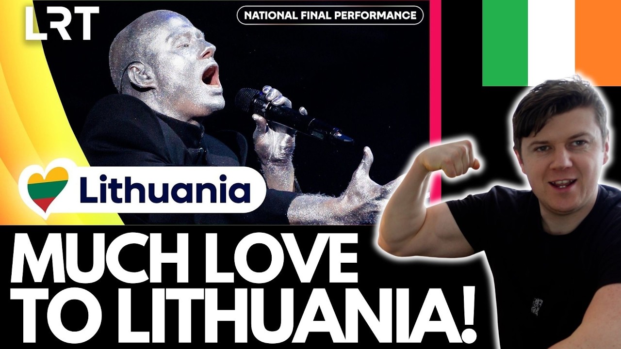 🇱🇹Lion Ceccah - I Just Want More - #Eurovision2026 - ИРЛАНДСКАЯ РЕАКЦИЯ