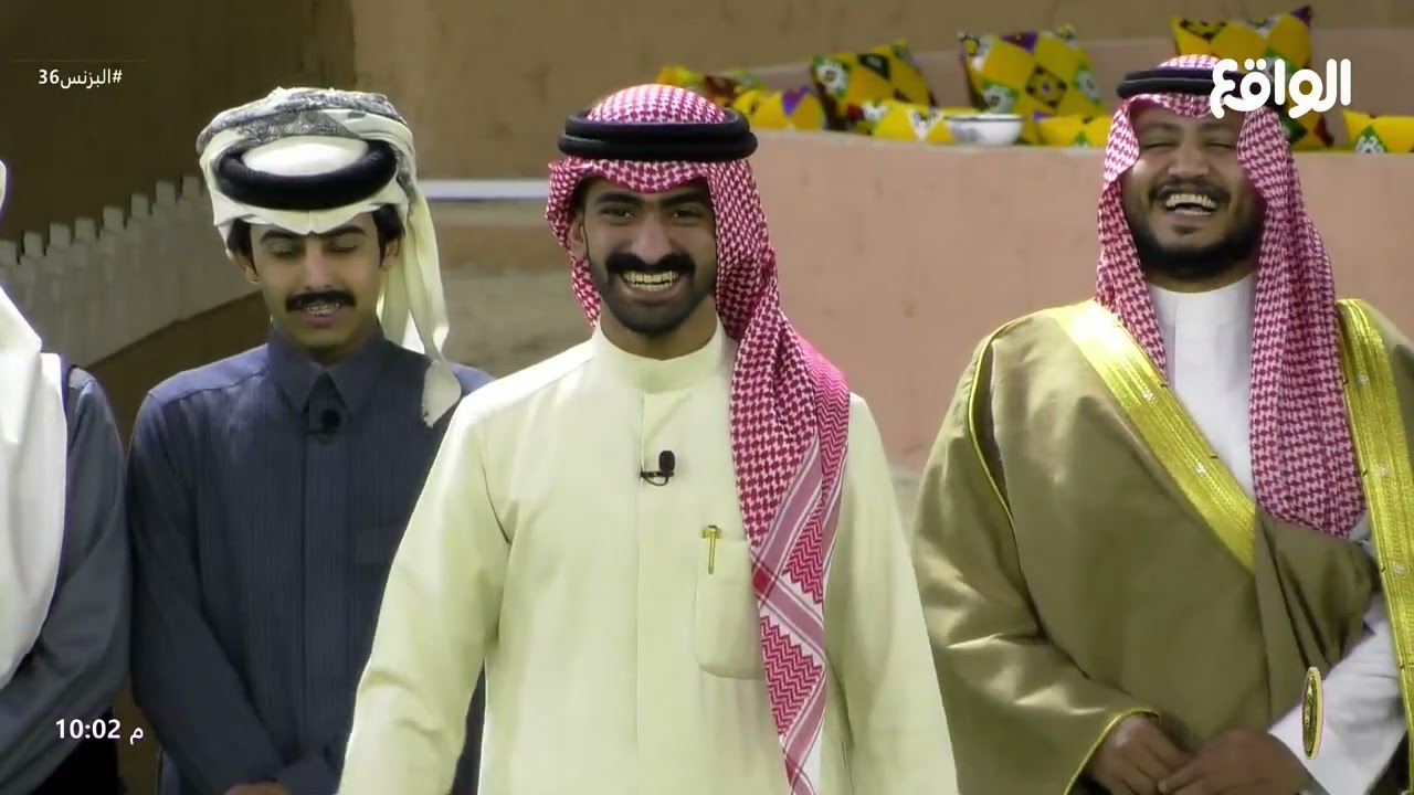 ترحيب المتسابقين بضيوف فقرة الديوان #البزنس36