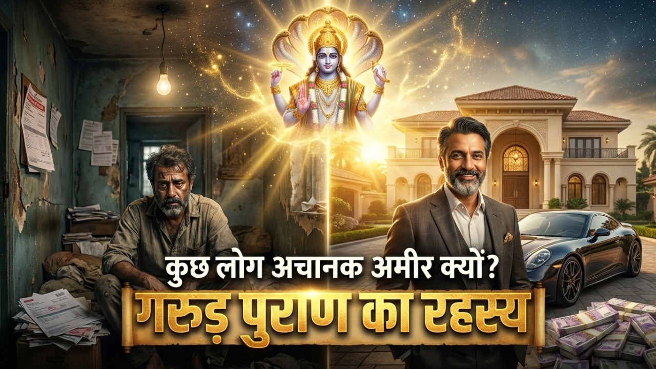 कुछ लोग अचानक अमीर क्यों बन जाते हैं? | धन प्राप्ति का असली रहस्य | Garud Puran