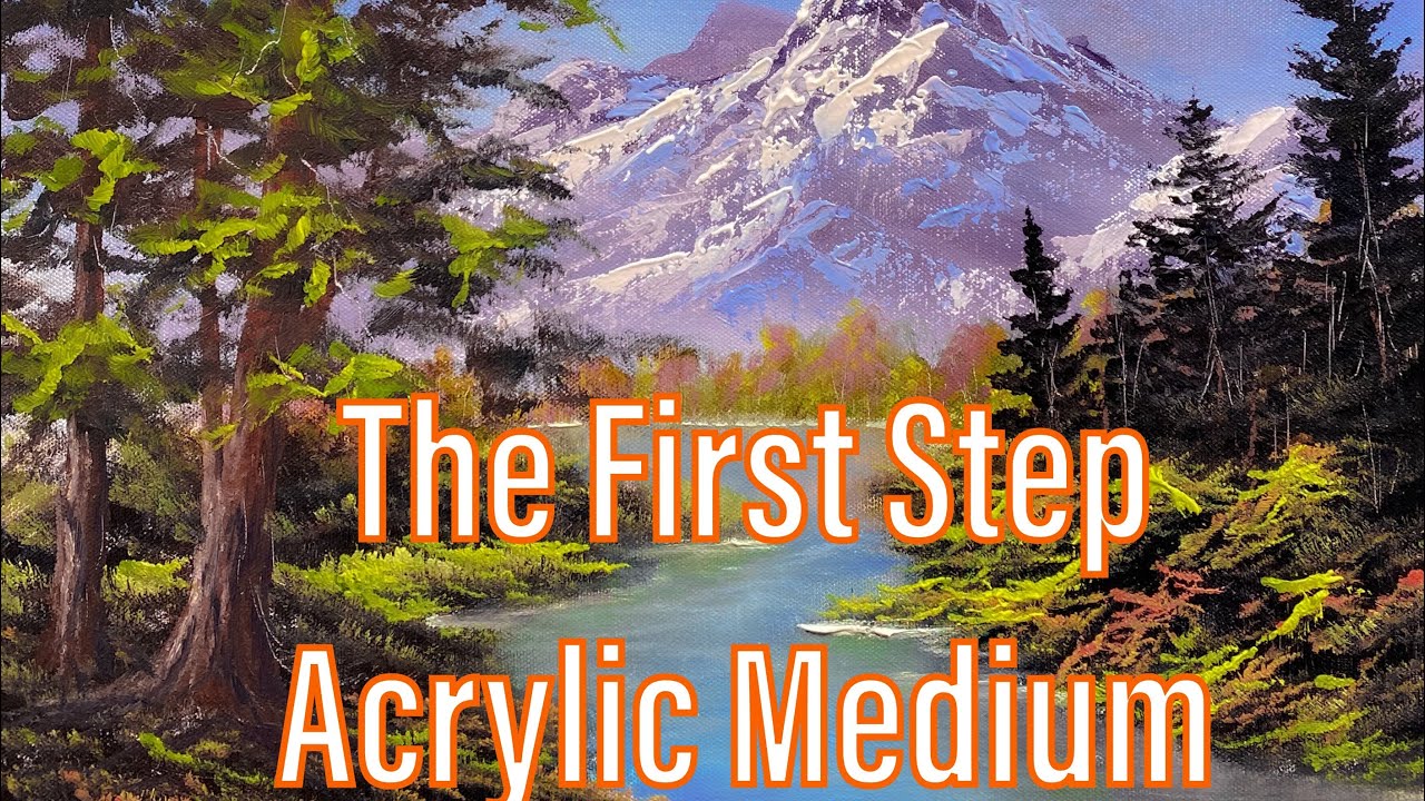 Mixing Golden Product To Make Acrylic Medium | Paintings By Justin