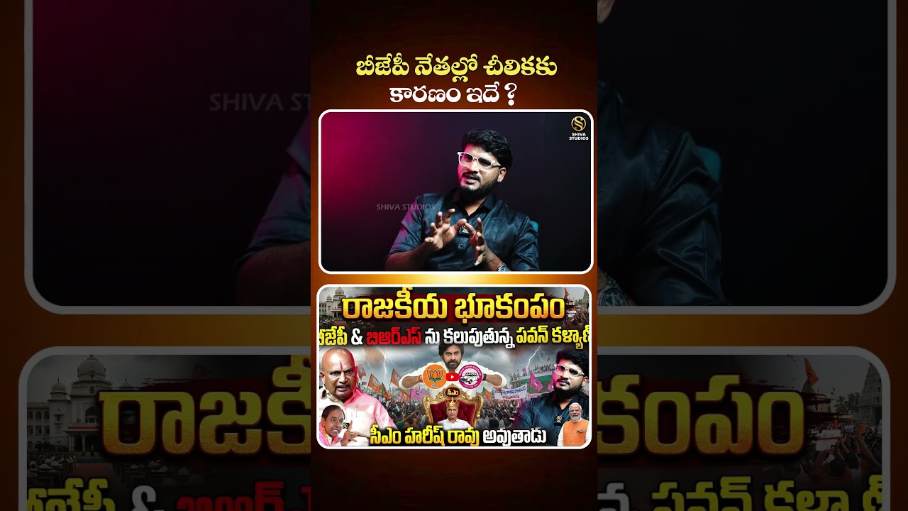 #BJPLeaderKanneboinaRajaiahYadavExclusiveInterview #pawankalyan #KCR  #BJP #brs #shivastudios